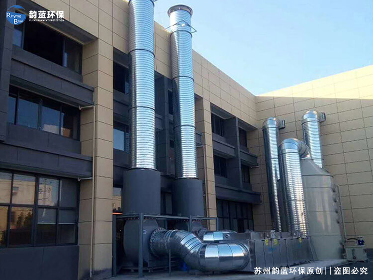 光氧催化設備+噴淋塔
