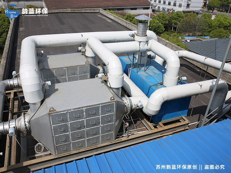 桐鄉(xiāng)某新材料廠車間廢氣處理工程(圖1)