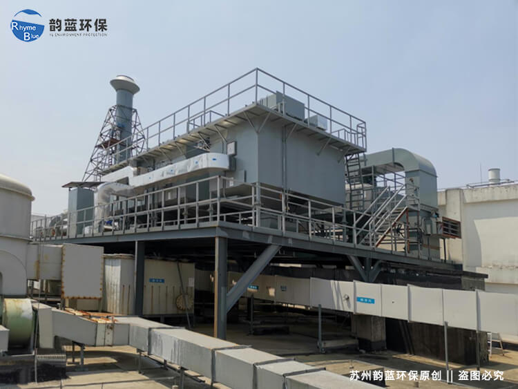 無錫某半導體電子廠廢氣處理工程(圖1)